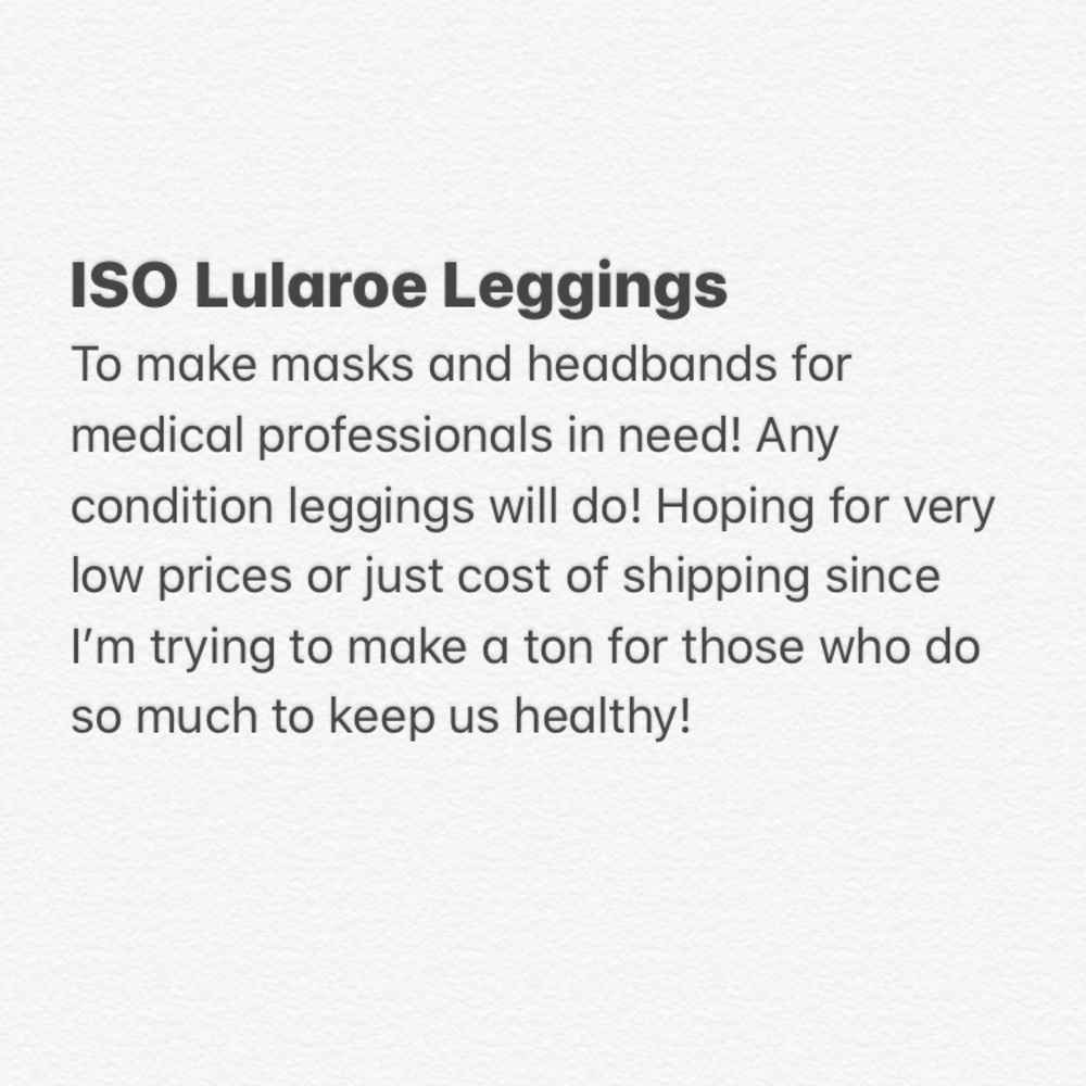 ISO Lularoe Leggings